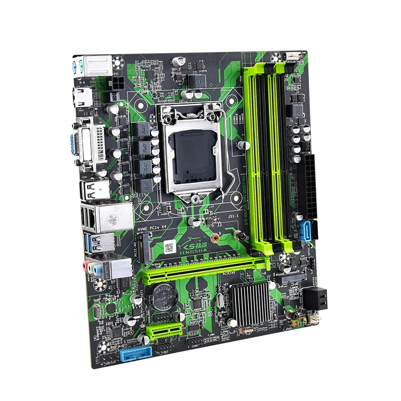 B75 HM Motherboard Supports Dual-channel DDR3 RAM E3 V1 V2 Intel Core 2/3 Gen CPU LGA1155 for Gaming Computer USB 3.0 SATA 3.0