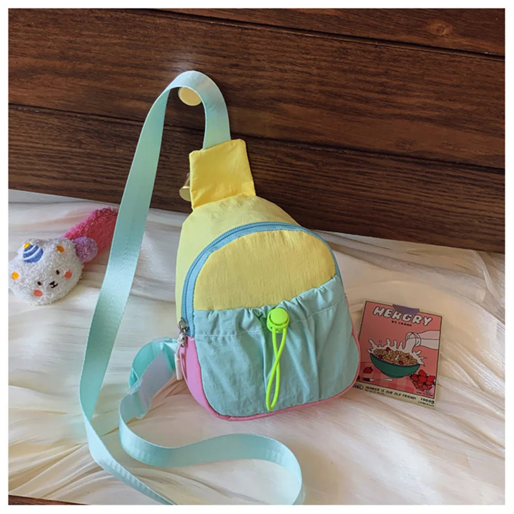 Children Chest Bag Fashionable Kid Crossbody Bag Cute Waist Storage Pouch Boys And Girls Zipper Coin Purse Children's Gifts