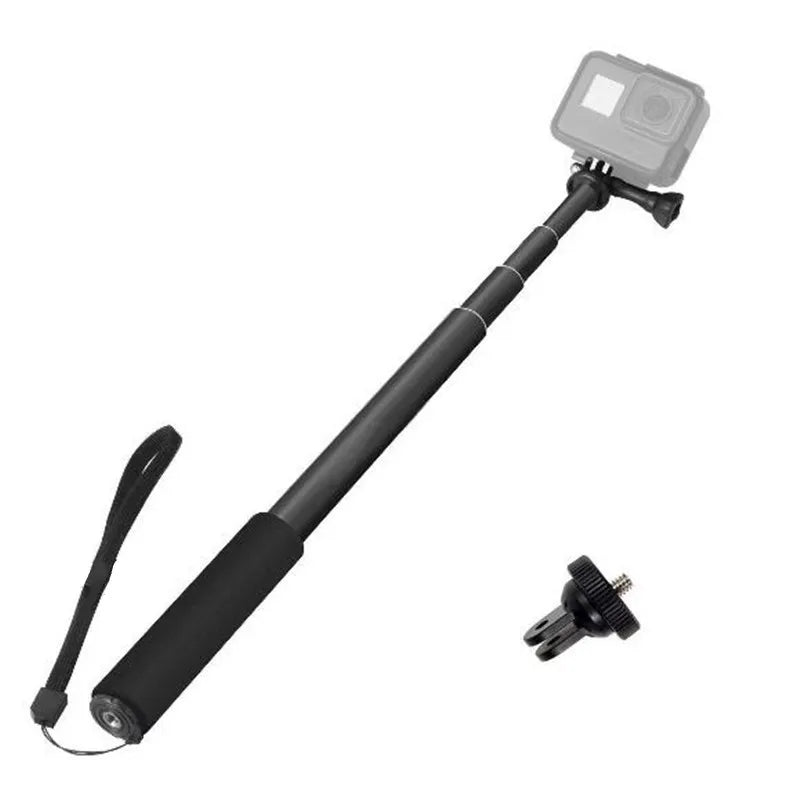 Monopod Selfie Stick for Gopro Stick Extendable Baton Selfie Waterproof Handheld Sticks Mount for GoPro Hero 13 5 Xiaoyi 4K DJI