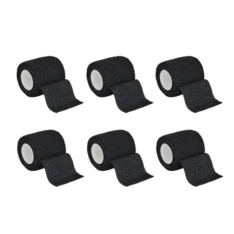 1/6pcs Colorful Athletic Wrap Tape Self Adhesive Elastic Bandage Elastoplast Sports Protector Knee Finger Ankle Palm Shoulder