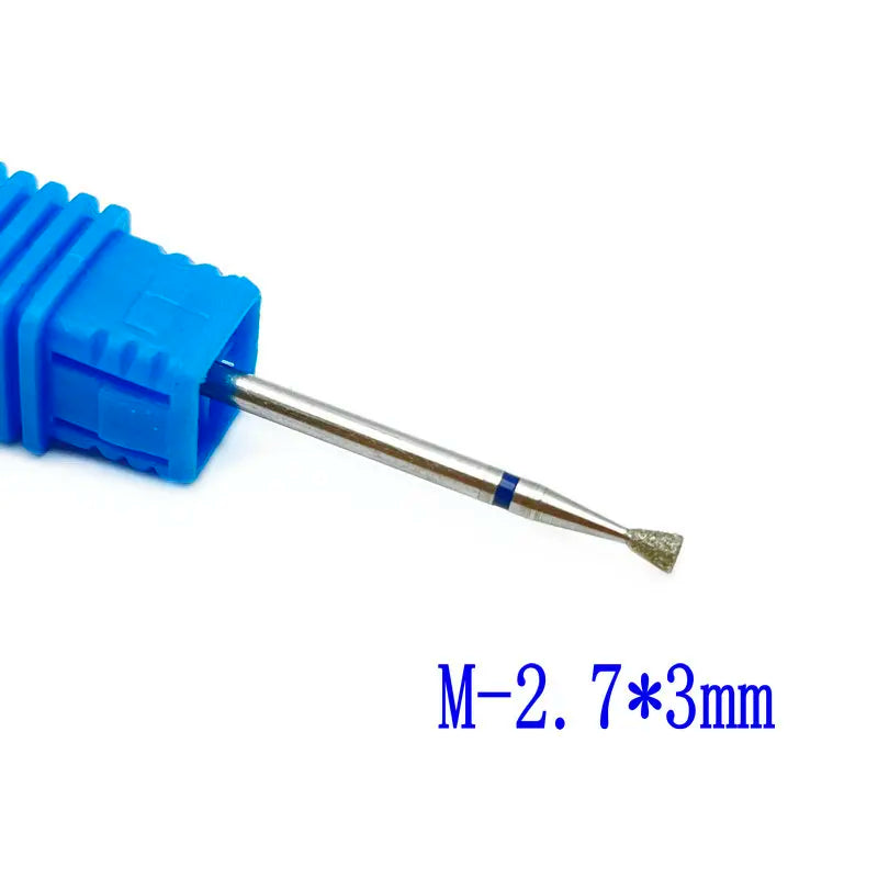 1 Pcs Diamond Nail Drill Bit for Manicure Nail Drill Manicure Machine Bit Accessories Cuticle Clean Mill Cutters Removing Gel