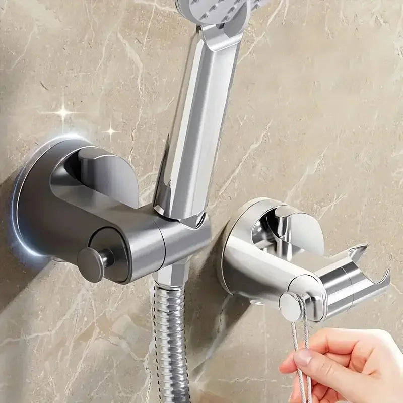 No-Drill Suction Cup Adjustable Shower Head Holder,Adjustable Shower Head Holder, Suction Cup Shower Head Holder