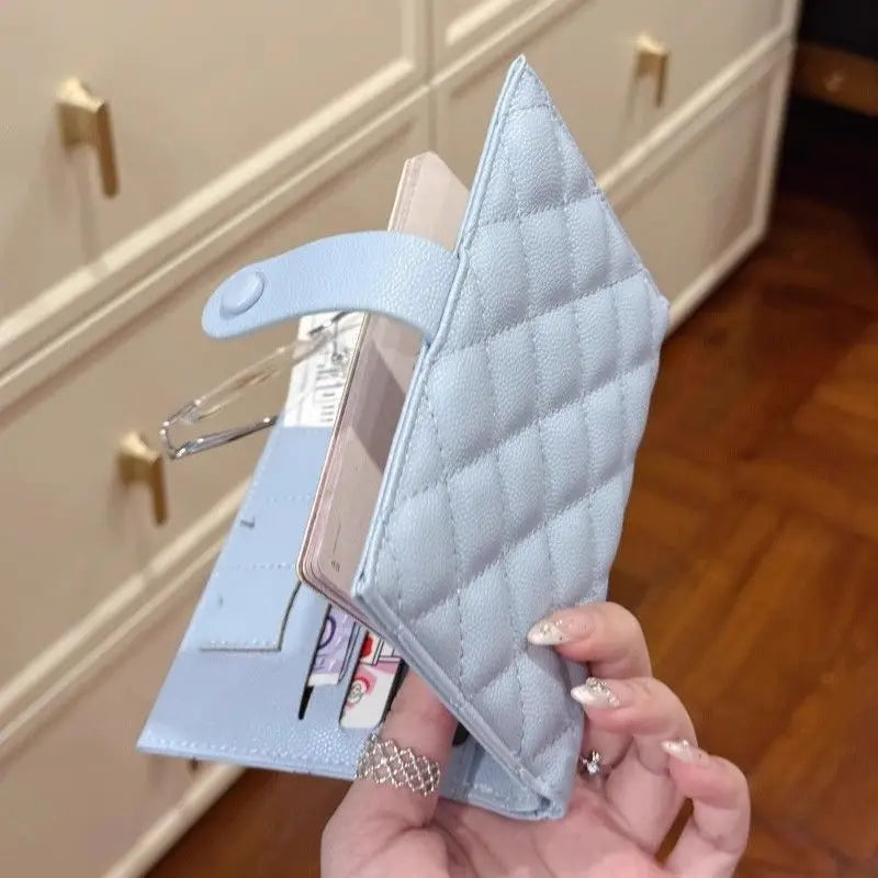 Leather Passport Holder Covers Case Multi-functional Travel Credit Card Wallet Cute Passport Book for Women Hasp Passport Cover
