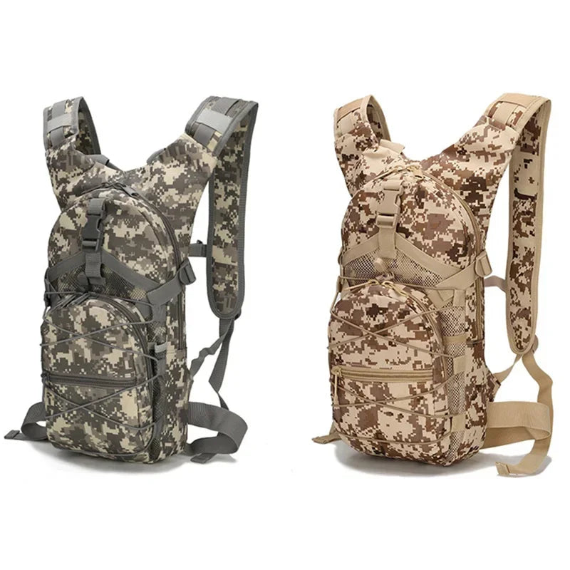 15L Molle Backpack Outdoor Sports Bicycle Pack Cycling Climbing Hiking Trekking Bag Camping Assault Backpack