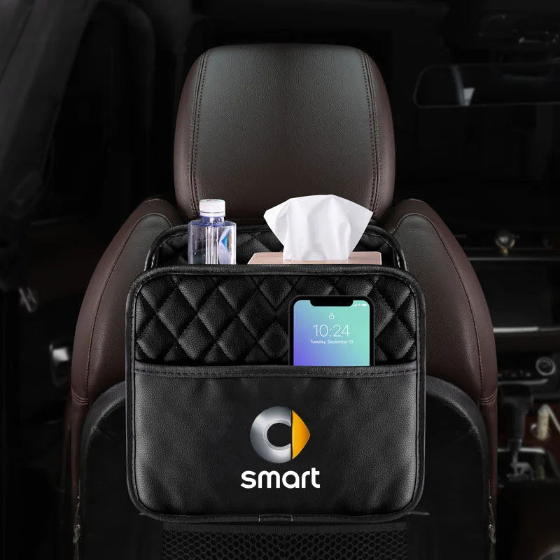 Car Backseat Large Capacity Storage Bag Automobile protection Interior For Mercedes Smart Fortwo Forfour 450 451 453 Accessories