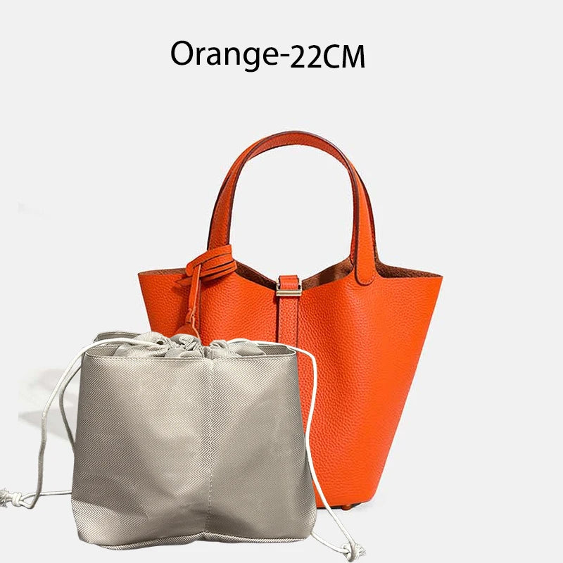 MENDY Women Bags Handbags Bucket Bag 18/22 Big Small Fashion Tote Bag Genuine Leather Luxury Quality Designers Lady Hand Bags