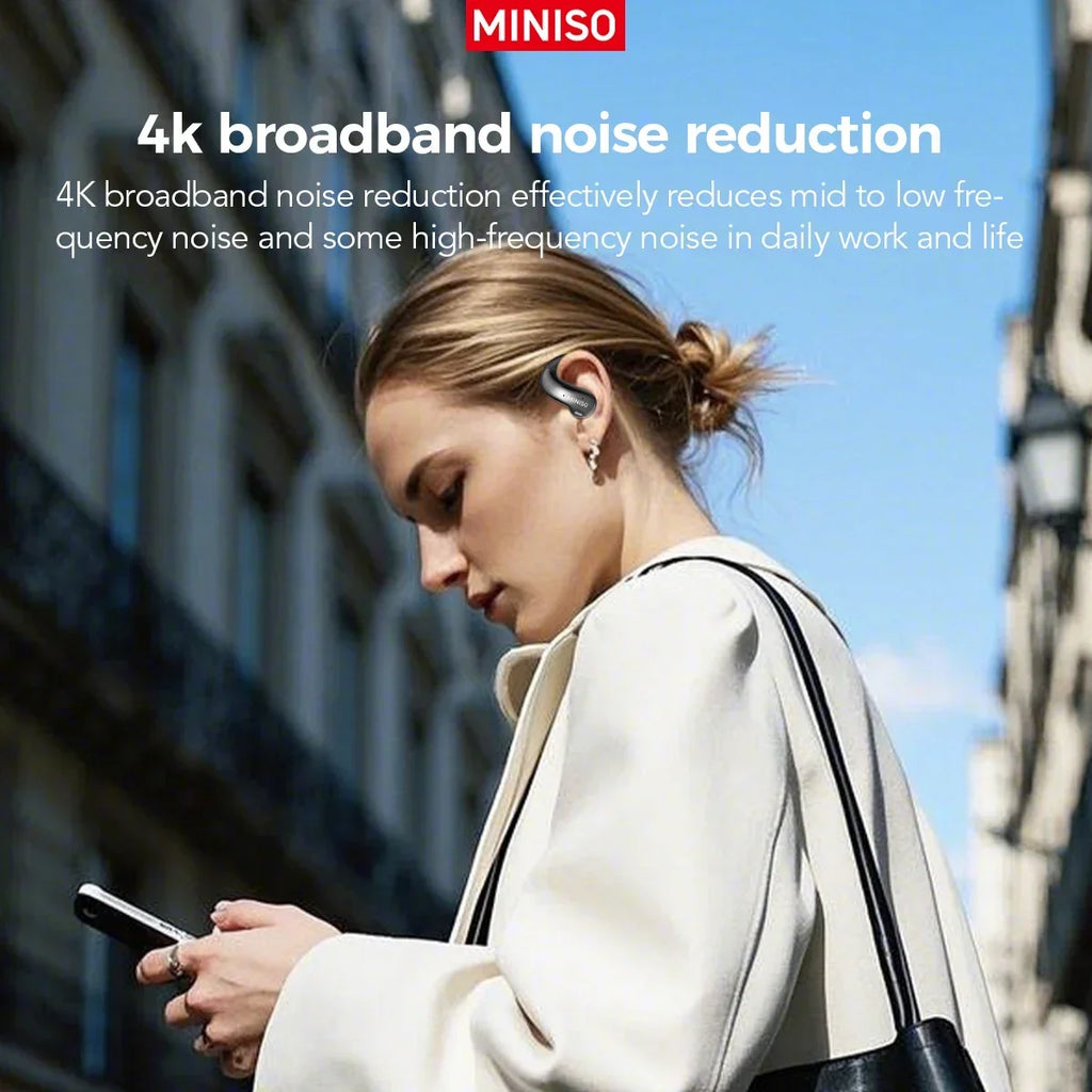 [HD Touchscreen]MINISO MS188 AI Translation Earbuds Bluetooth Earphones Wireless Headphones Ultra-long Battery Life