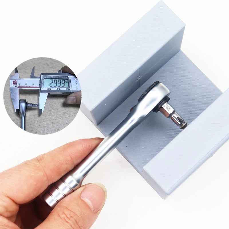 Mini Ratchet Wrench with Bits High Quality Socket Tool for Daily Bicycle Car Repairs