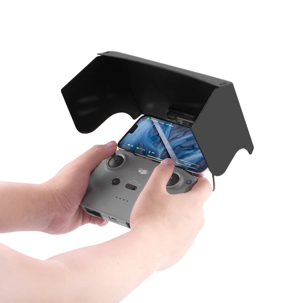 For DJI Mavic 3/Mini 2/Air 2/Air 2S/Mini 3 Pro RC-N1 Remote Controller Hood Sun Shade Phone Monitor Light Cover Drone Accessorie