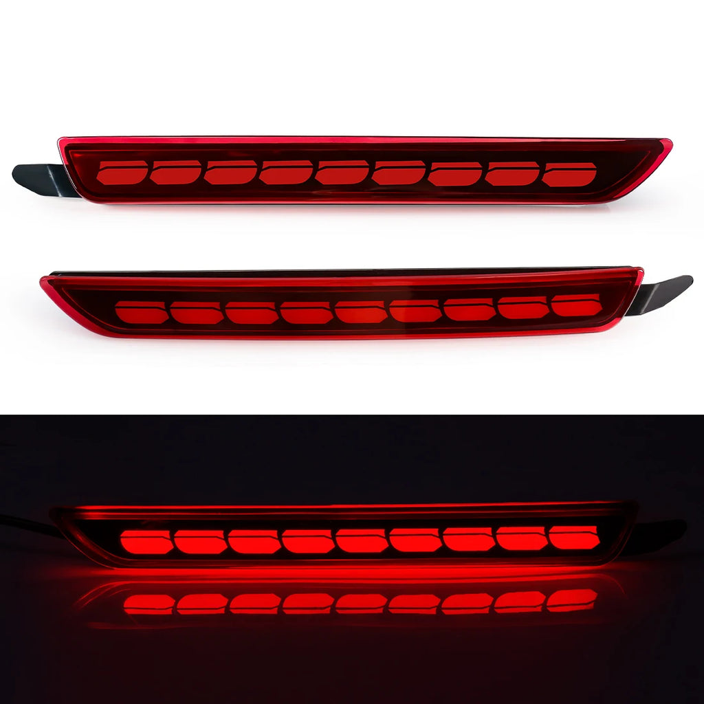 For Mazda CX-30 CX30 CX50 CX-50 2020 2021 2022 Car Rear Bumper Reflector Light Danamic Turn Signal Brake Warning Drving Lamp 12V