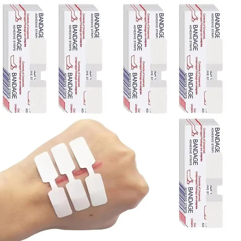 New 80 Butterfly-shaped Wound Closure Strips Wound Closure And Suture Dressing Suitable For Outdoor Sports Travel First AidAcc