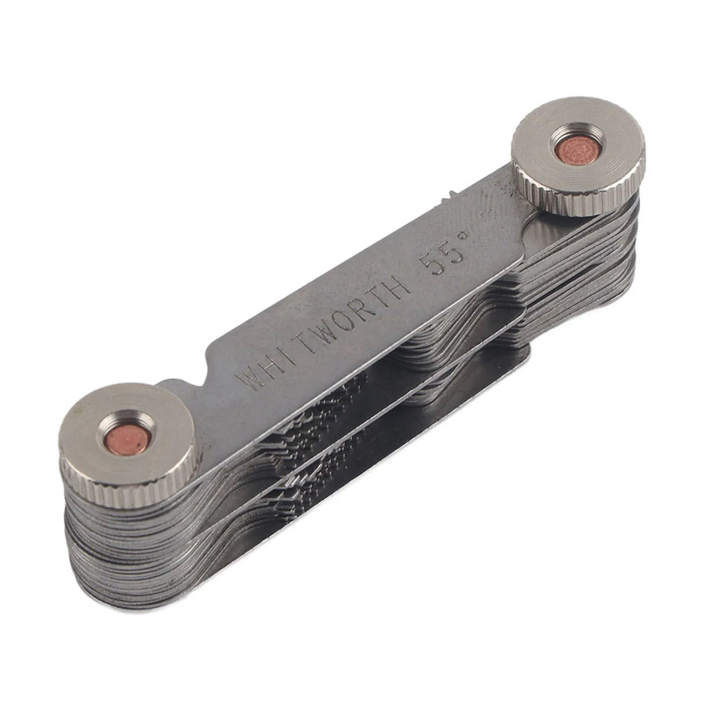 Thread Measuring Gage 51/ Stainless Steel Thread Plug Gage 60 and 55 Degree Screw Pitch Measuring Tool Thread Measuring