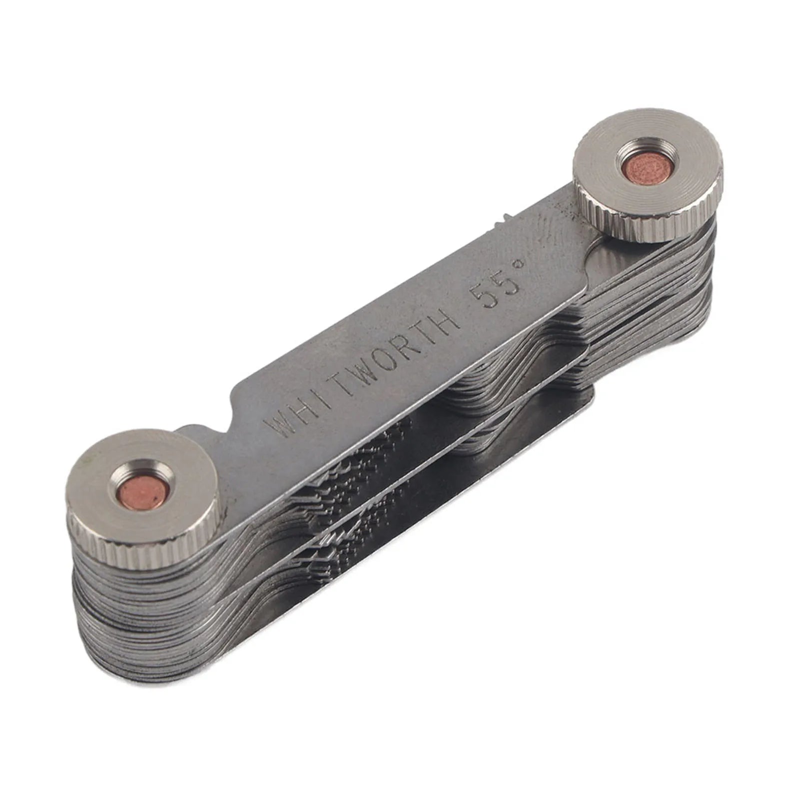 Thread Measuring Gage 51/ Stainless Steel Thread Plug Gage 60 and 55 Degree Screw Pitch Measuring Tool Thread Measuring