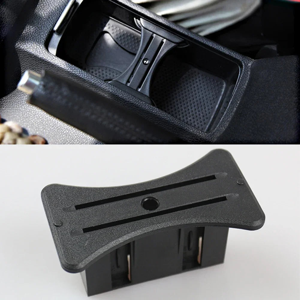 Car Water Cup Holder Limit Card Insert Coin Slot Center Console Panel For Volkswagen MK6 Golf 7/7.5 VW MK6 GTI R20 2008-2012