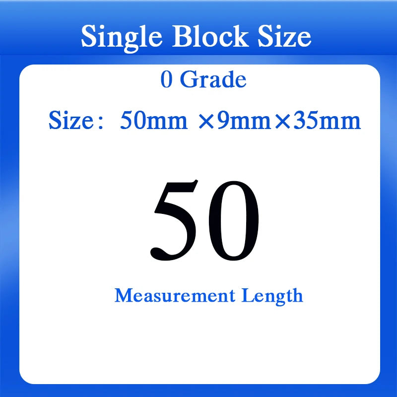 1pc,0.5mm-100mm Length,High Speed Steel Block Gauge,0 Grade,Tools for Micrometer and Caliper Inspection,Custom Gauge Available