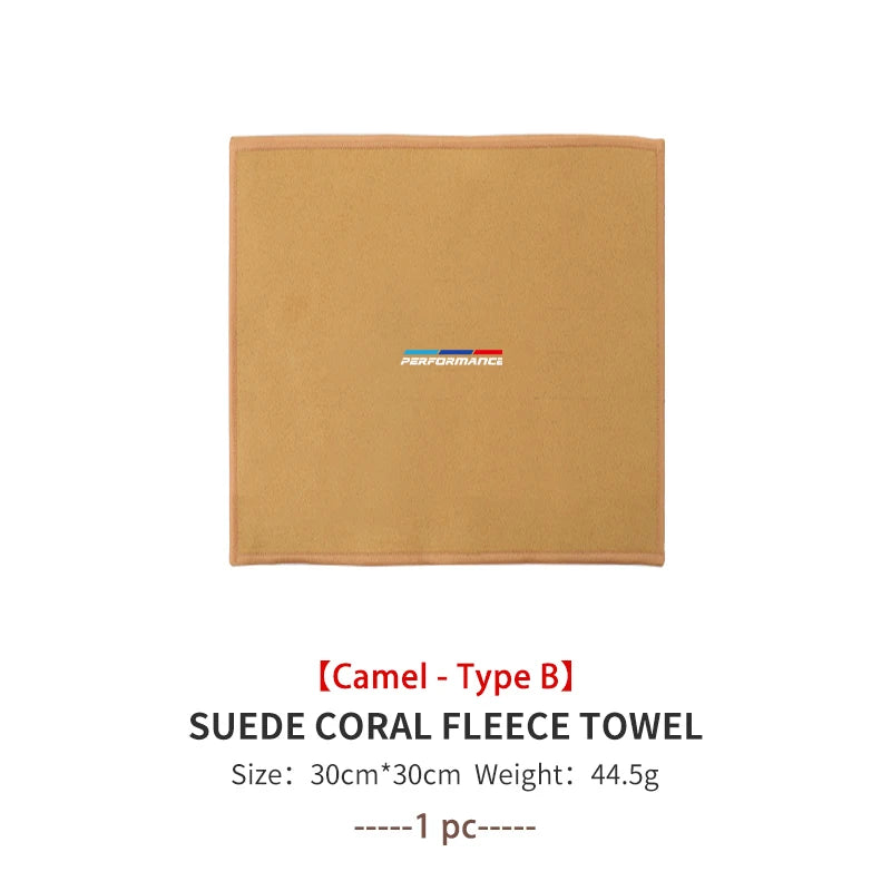 Microfiber Towel Car Drying Towel Auto Plush Wash Towel Car Cleaning For BMW M E87 E30 E46 E28 E39 F18 F35 G03 F10 E93 F20
