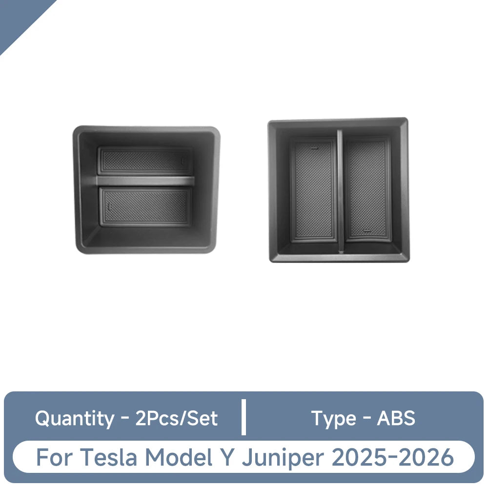 For Tesla Model Y Juniper Accessories Storage Box Center Console Storage Box Cup Holder for Tesla Model Y Juniper 2025 2026