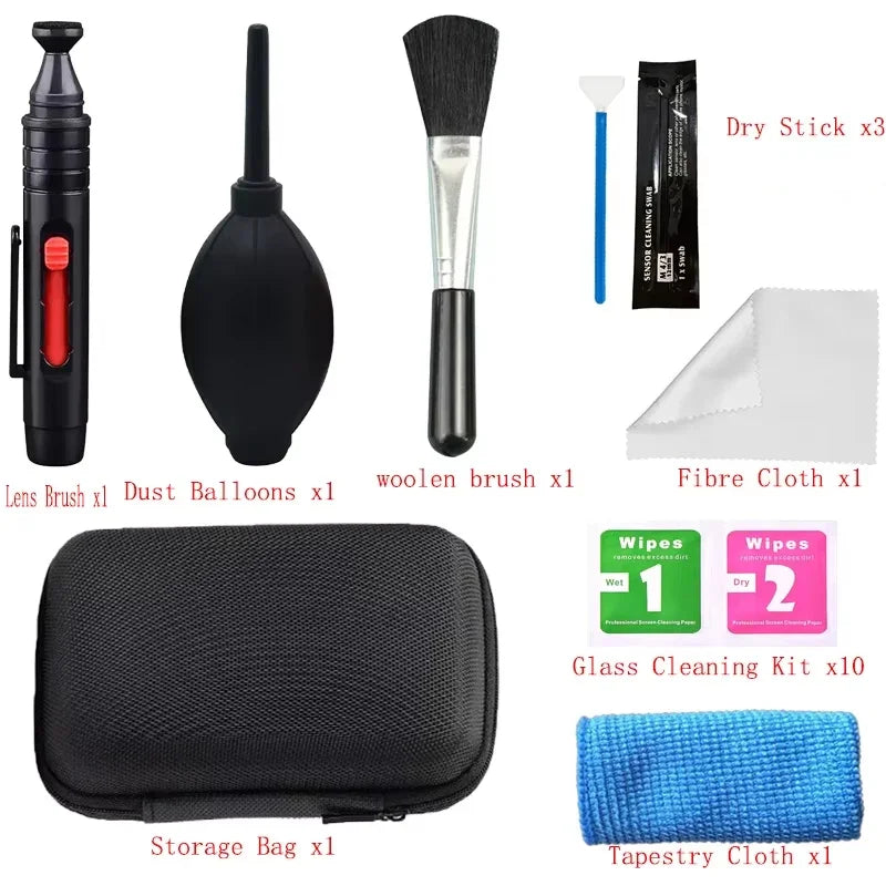 Air Blower Cleaning Kit, Multi-use Tools for SLR Digital Camera, Laptop Screen Keyboard, Optical & Electronic Device Maintenance