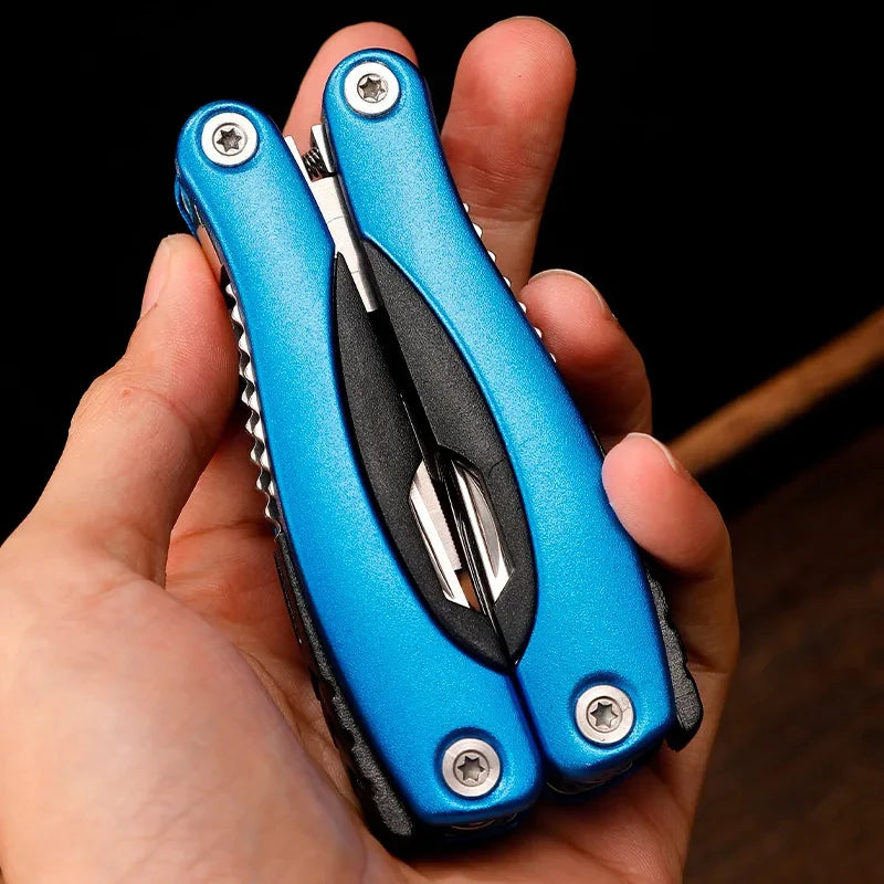 Mini Pocket Multitool Pliers Set, Multi Function Survival Tool for Camping Hiking, Gift for Men
