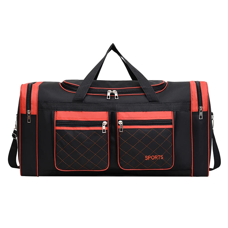 1 Piece Foldable Travel Bag with Multiple Pockets, Sports Crossbody Bag, Storage Bag