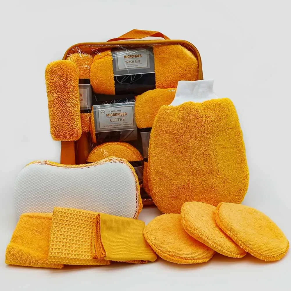 For Car Care Auto Detailing Detailing Service Gray Comprehensive Car Cleaning Kit Car Wash Kit Comprehensive Set