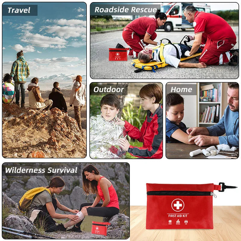 Empty Medical First Aid Storage Bag Sanke Small PU EVA Bag Case for Household Outdoor Travel Camping Equipment Medicine Survival