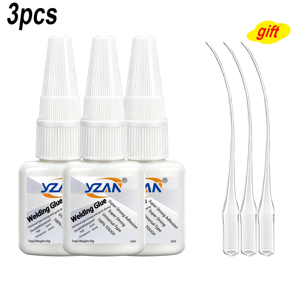 Super Adhesive Multi functional Adhesive, used for metal, plastic, daily maintenance, DIY, and small-scale process repairs 20g