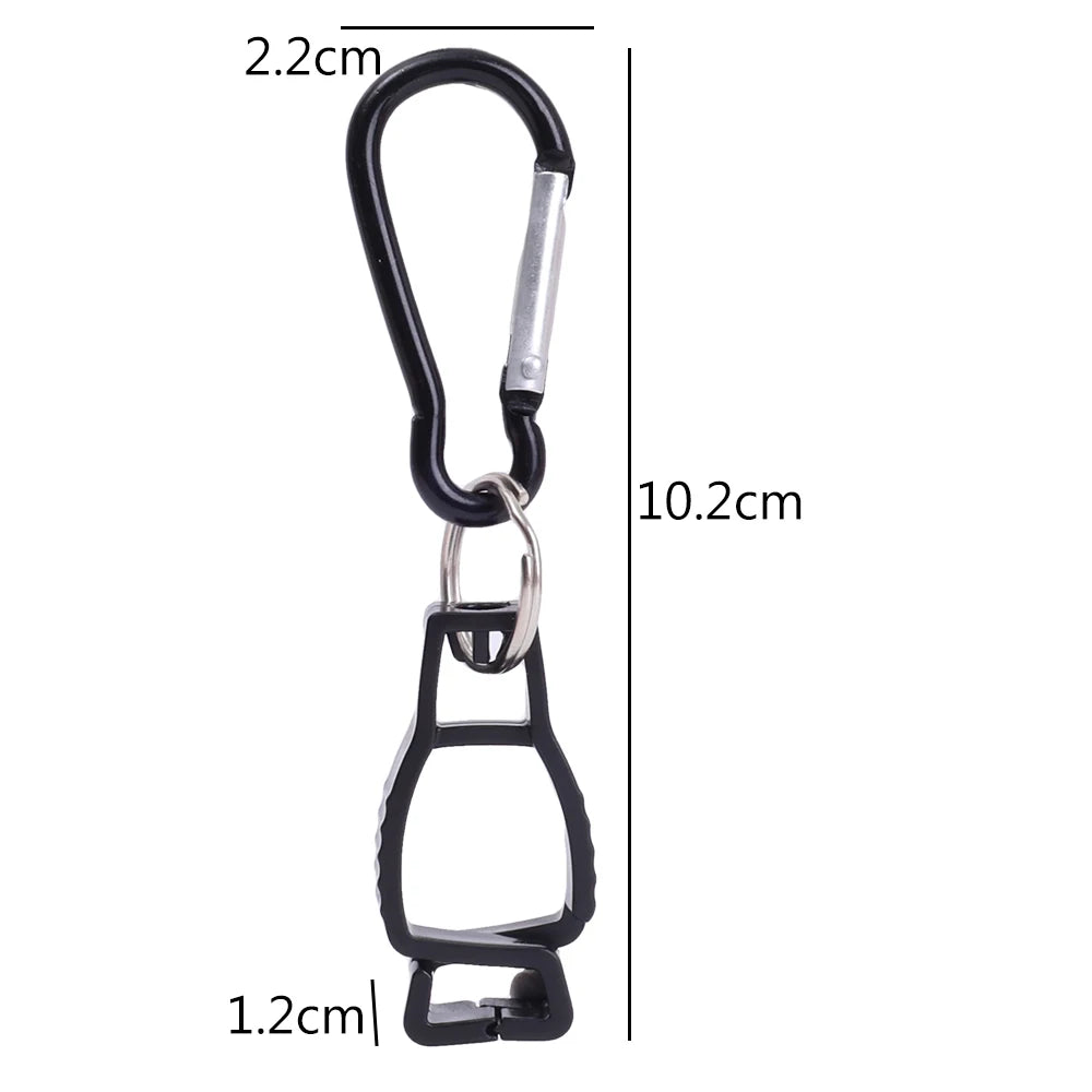Glove Clips for Work Glove Holders Glove Belt Clip Outdoor Clip Anti Loss for Hiking Climbing Skiing Camping Gear Accessories