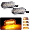 2PCS LED Side Marker Turn Signal Lights Canbus For VW Bora 98-05 Golf 95-05 Lupo 98-05 Passat 96-03 Polo 94-05 Sharan 95-00