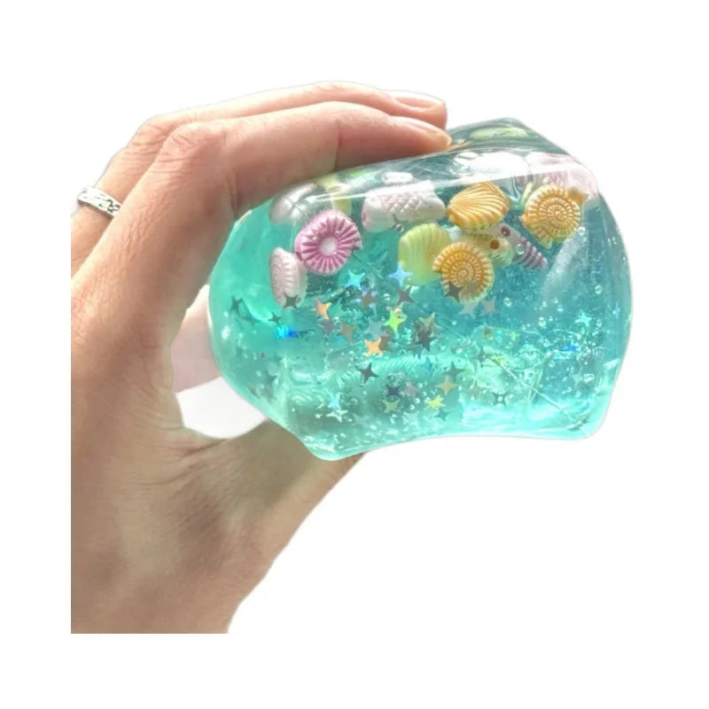 Soft Ocean Squishy Toy Pressure Ball Sensory Toy For Relieving Stress And Anxiety In Autism Maltose Ball Fidget Toy Squeeze Toy
