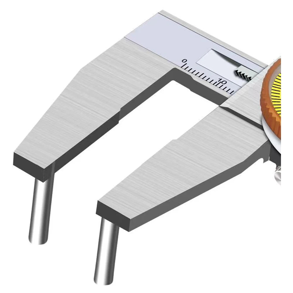 90° Special Digital Caliper For Boring 0-150mm Hook Foot Inner Diameter With Table Caliper Inner Diameter Groove Measurement