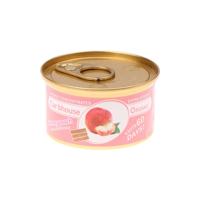 Car Aromatherapy Wooden Blocks Canned Shaped Deodorizing Fiber Air Freshener Auto Aromatherapy Car Interior Deodorant Supplies