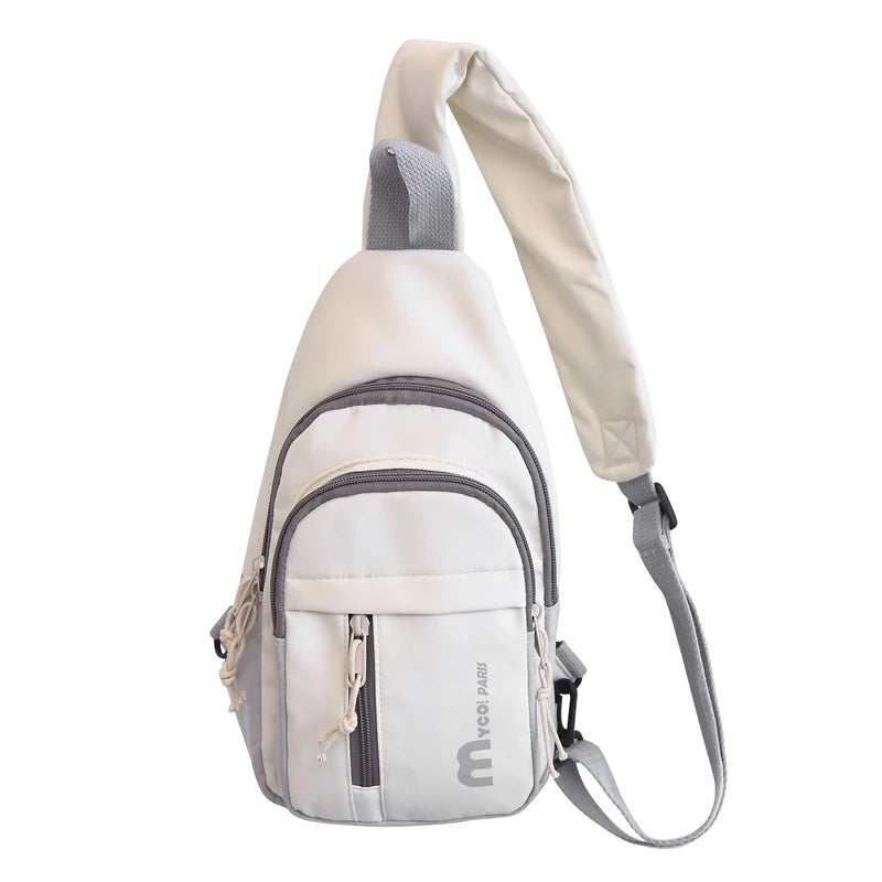 Chest Bag Women's Sports Style Design Niche Men's Trendy Brand Waterproof Outdoor Fashion Shoulder Crossbody Bag