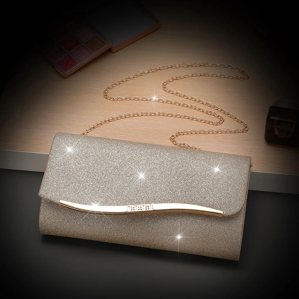New style stretch handbag - elegant designer evening bag versatile for wedding banquets and parties suitable for formal gowns