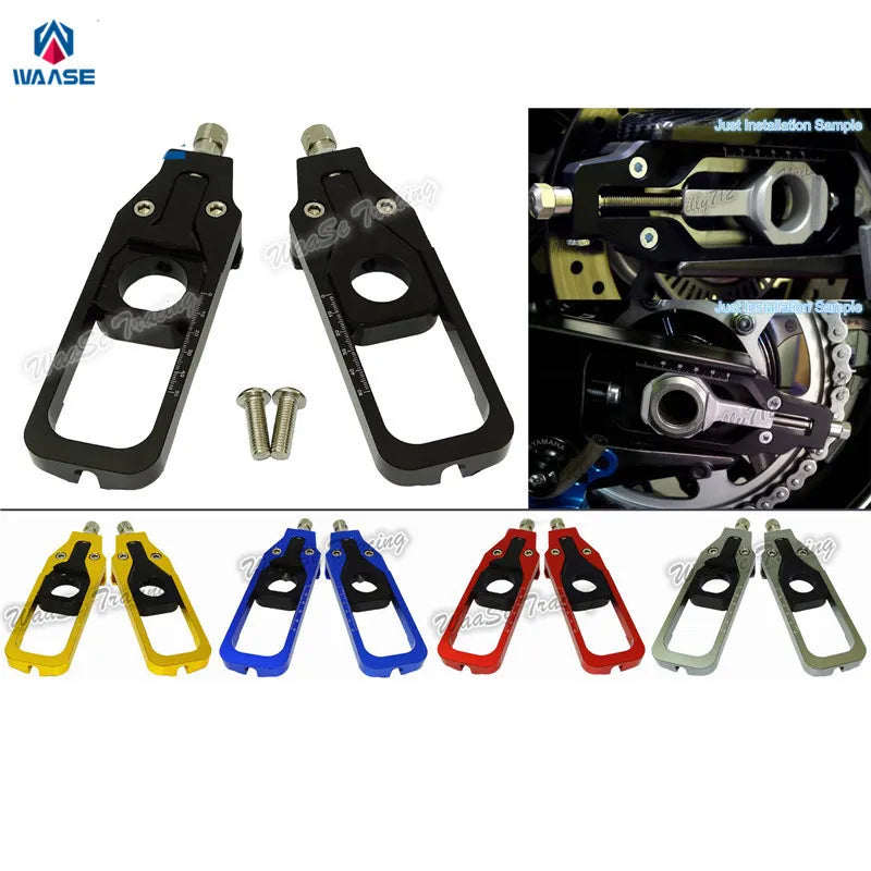 waase For BMW S1000RR S 1000 RR 2009 2010 2011 2012 2013 2014 2015 2016 2017 2018 Chain Adjusters Tensioners Catena