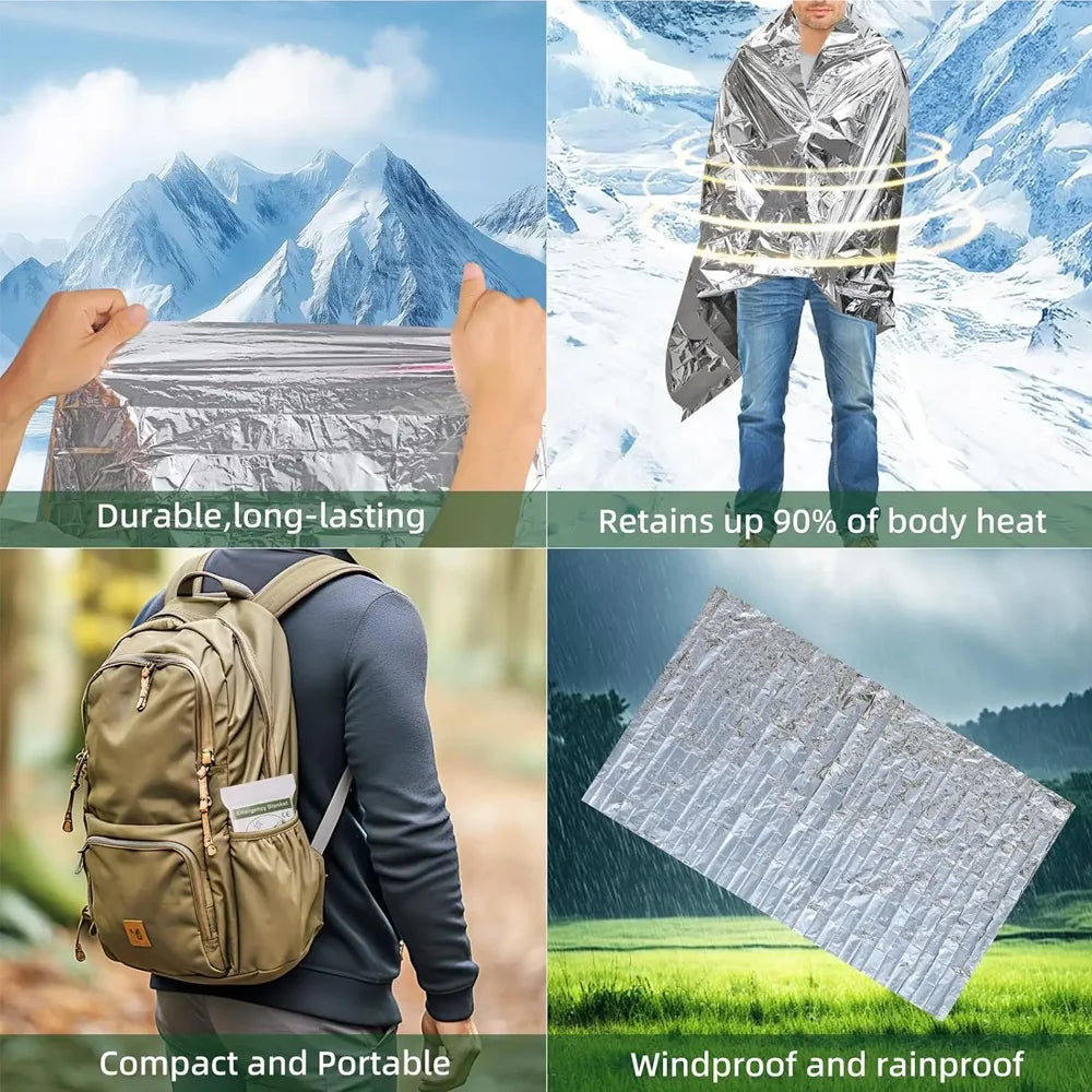 High Reflective Mylar Films Sheets For First Aid Blanket Growth Room Camera Reflector Simple Tent Outdoor Emergency 130X210CM