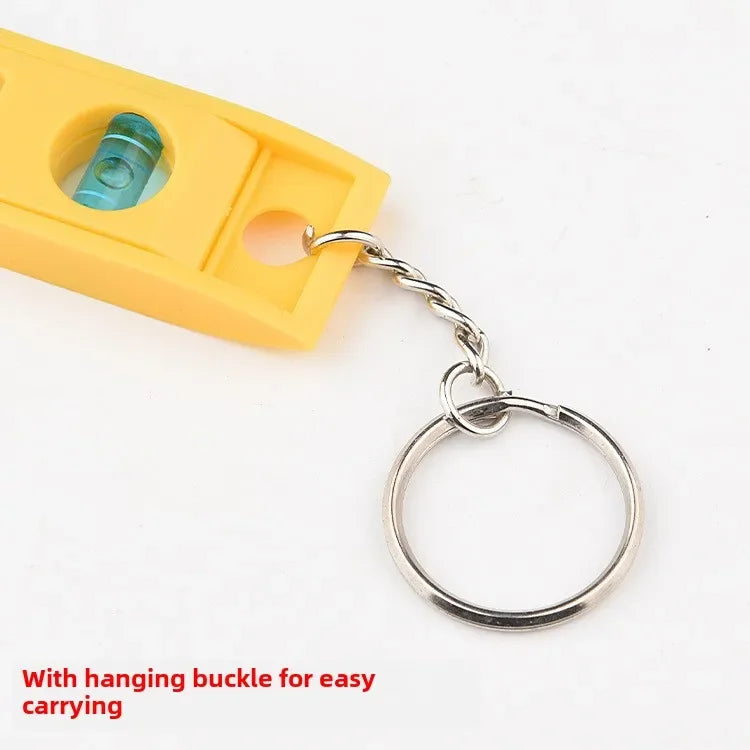Mini 3 Bubble Level with Keychain Bubble Level Vertical Horizontal Gradienter Measuring Furniture Appliance Installation Level