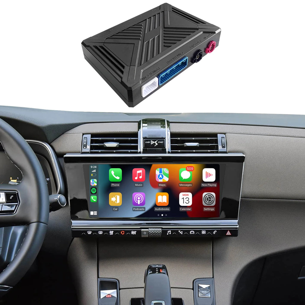 Wireless CarPlay & Android Auto Interface for DS7 DS3 DS9 2017-2023, Support OEM Bluetooth Audio