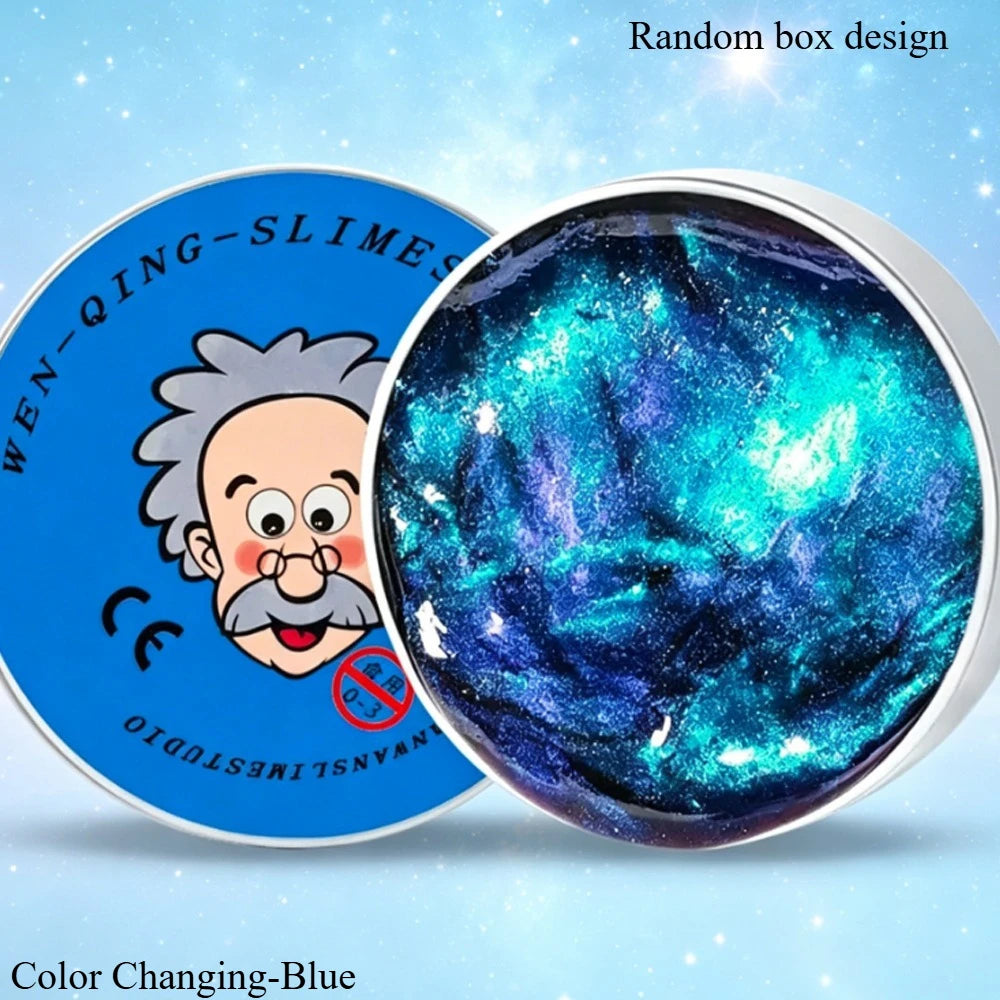 New Stress Relief Toys Old Man Liquid Squishy Transparent Crystal Slime Fluffy Foam Putty Kids Safe Bouncy Stretchy Color Slime
