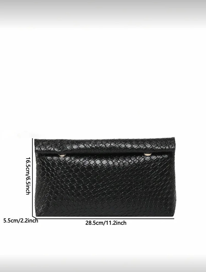 Fashionable Solid-Color Handbag, Large-Capacity Flap Magnetic Clasp Small Square Bag, Crocodile-Patterned Women's Bag, Multifunctional Evening Bag, Suitable for Women's Parties, Travel, Shopping, Animal-Print Women's Bag, Fas