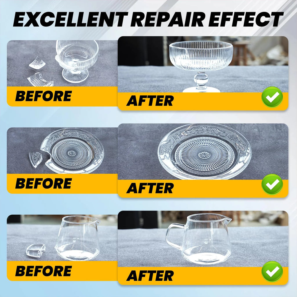 1-7Pc Brand-new Super Glue High Strength Universal Welding Glue Instant Adhesive Fast Drying For Repair Metal Plastic Bond Tools