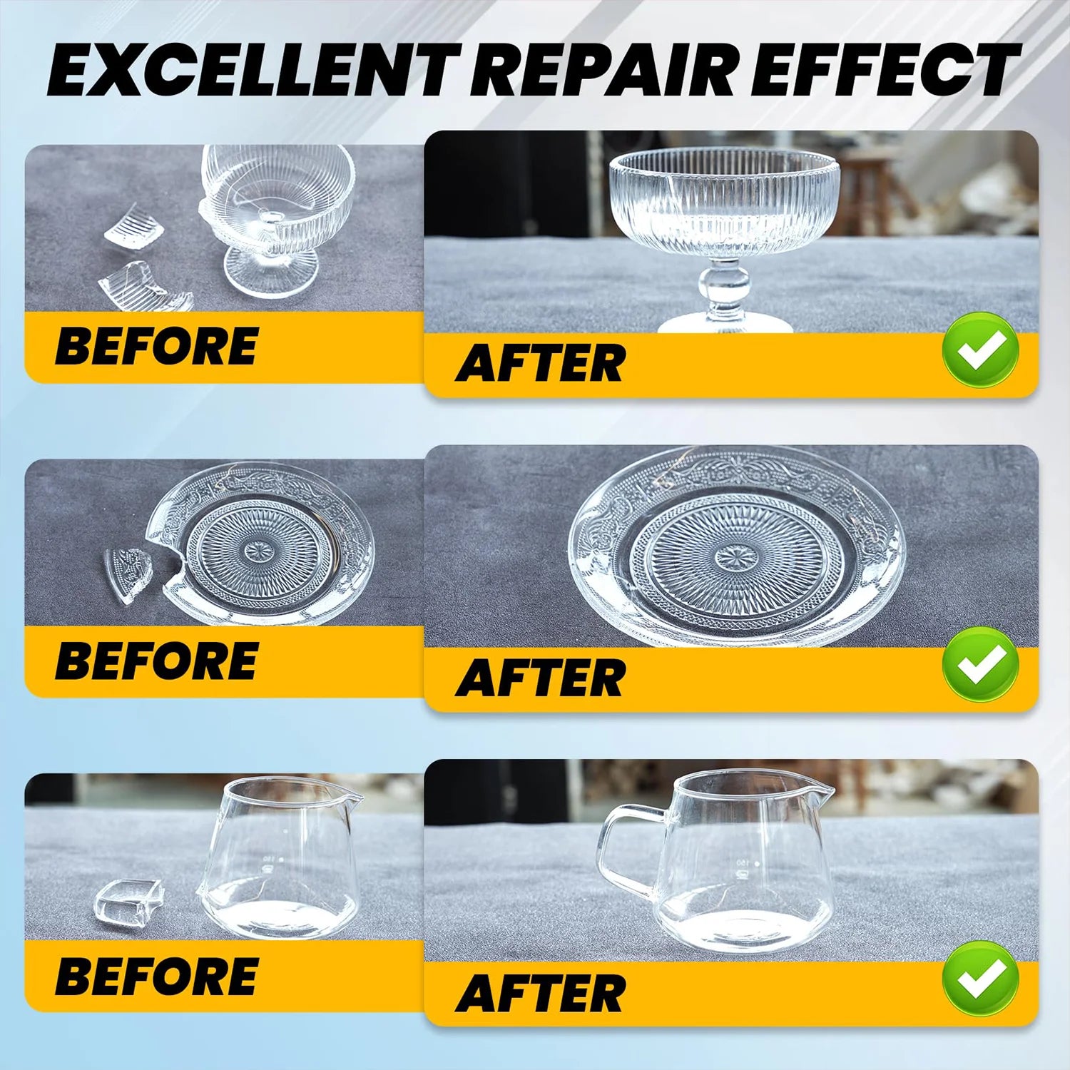 1-7Pc Brand-new Super Glue High Strength Universal Welding Glue Instant Adhesive Fast Drying For Repair Metal Plastic Bond Tools