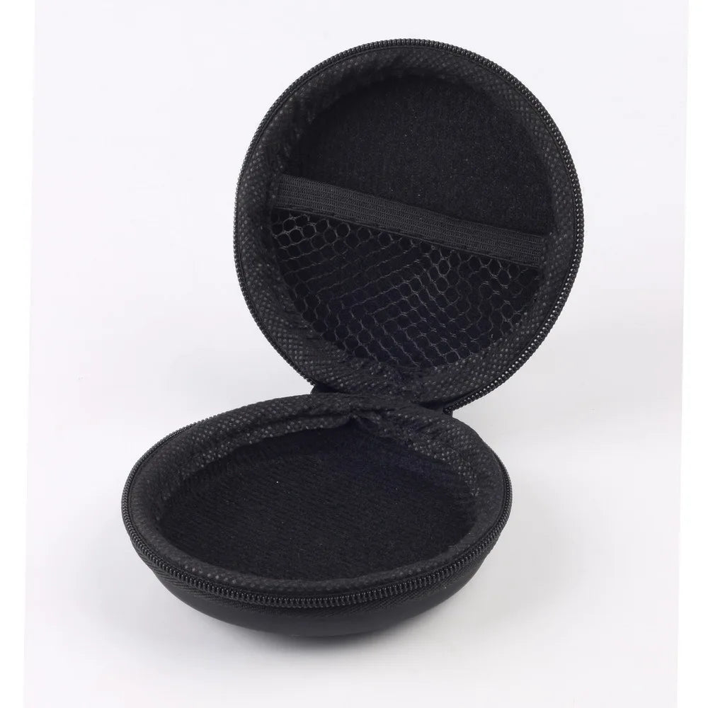 KZ Original EVA Black Oval Cortical Wired Bag Earbuds Case Headphone Box Earphone Music Headset Carrying Bag Portability Package