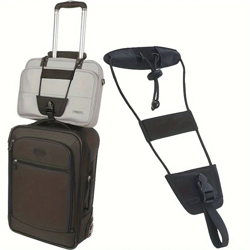 1 adjustable luggage strap, elastic tie-down strap, suitcase securing strap