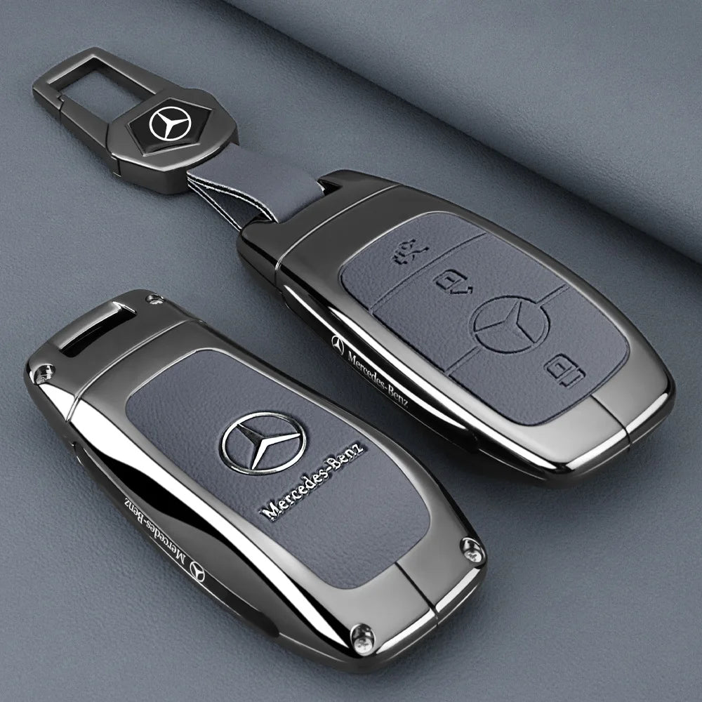 Car Smart Remote Key Case Cover For Mercedes Benz AMG A C E S G Class GLC CLE CLA GLB GLS W177 W205 W213 W222 X167 Accessories