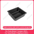 Central Control Storage Box for Tesla Model 3/Y+ Modely Juniper Center Console Organizer Tray Armrest Cubby Drawer Accessories