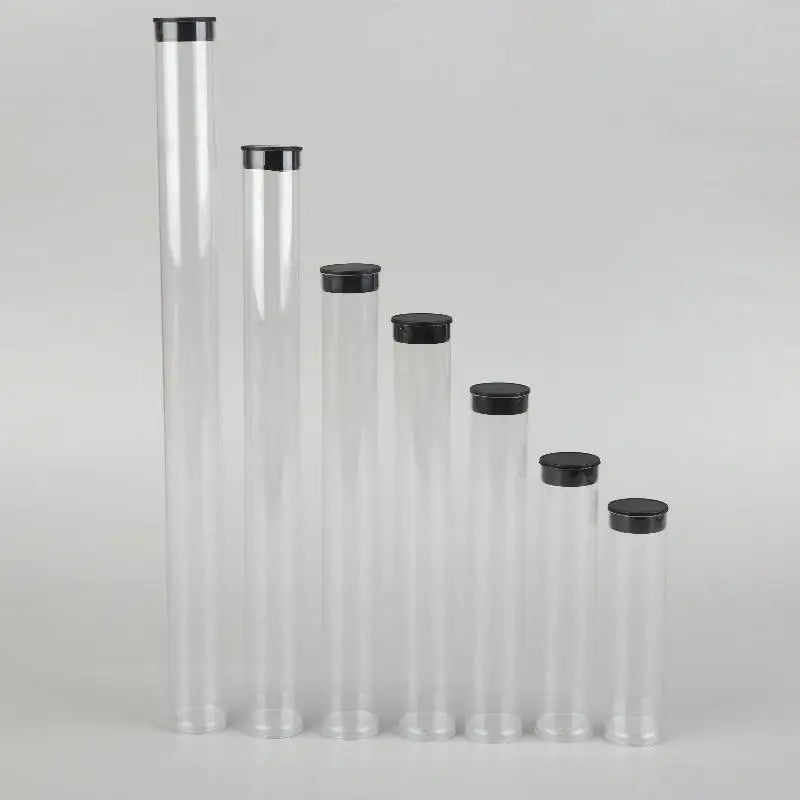 5 Pcs Clear Travel Toothbrush Case Storage Tubes With Lids Portable Toothbrush Holder For Travel/Camping/School/Home