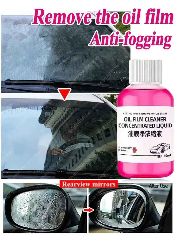 Car Glass Coating Car Window Cleaning Remove Stain Eliminate Greasy Dirt Car Windows Polishing Glass Waterproof Dustproof Agent