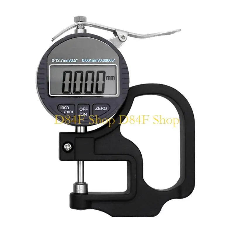 D84F Digital Thickness Gauge 0.001mm/0.00005" 12.7mm/0.5" Electronic Micrometer Thick