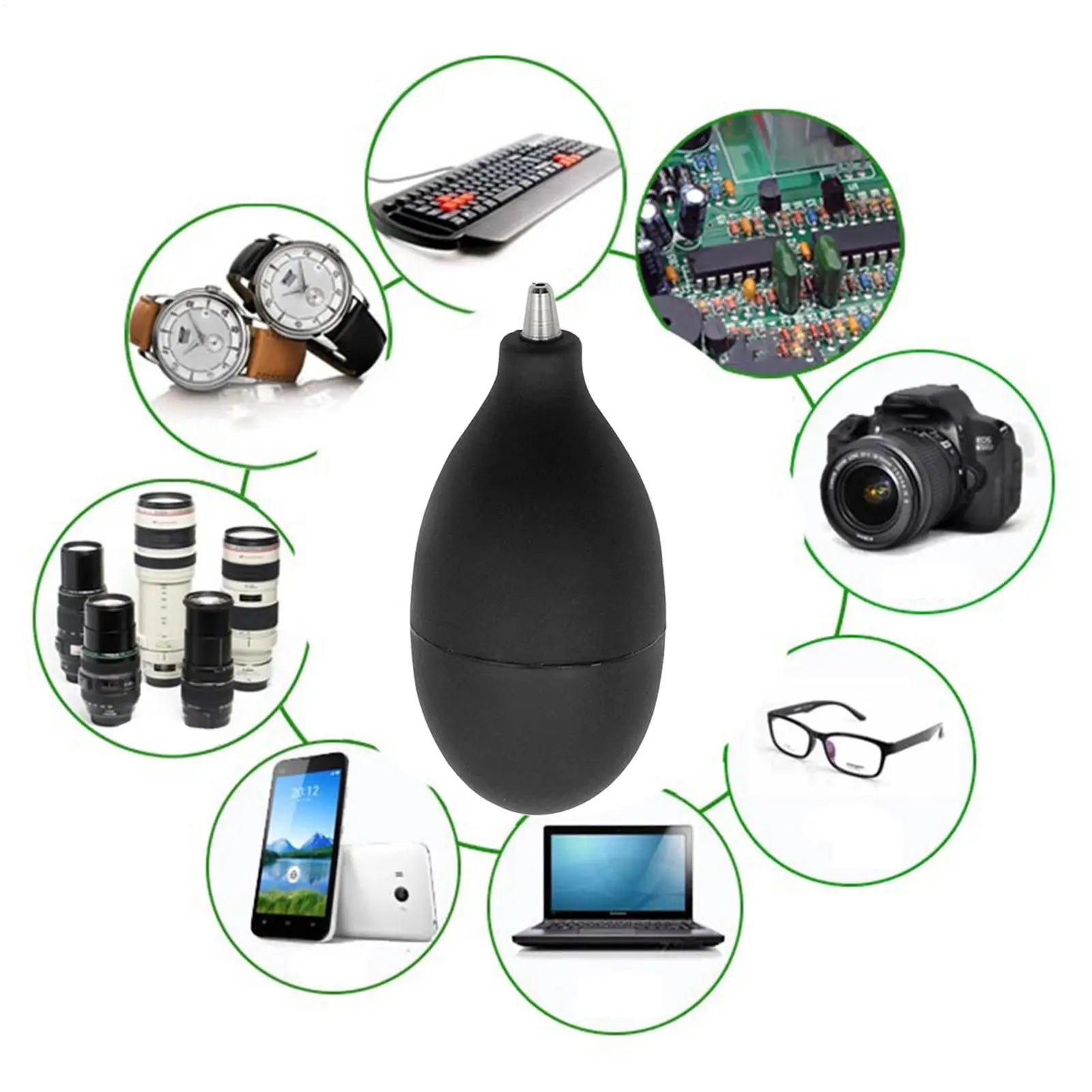 Blowing Super Strong Air Dust Blower Mini Pump Cleaner for Camera Lens Cleaning Mobile Phone Tablet Circuits Clean Repair Tool